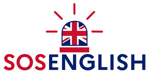 logo sos english